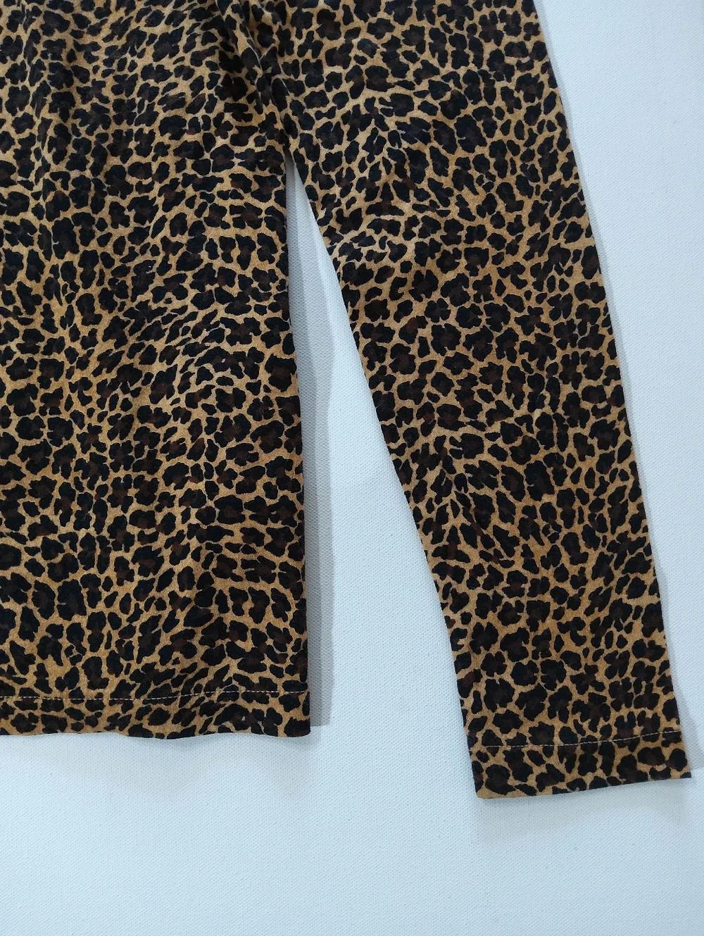J.Crew Leopard Print Turtleneck Sweater Women Small Tan Black Mobwife Maximalist